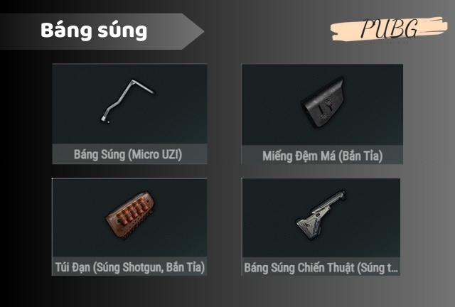 Phụ kiện súng Pubg Mobile