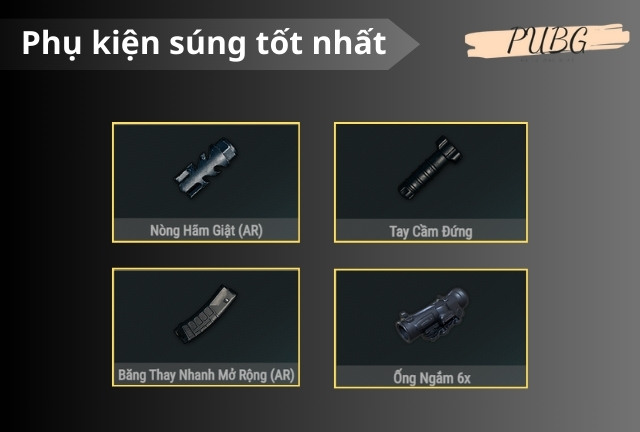 Phụ kiện súng Pubg