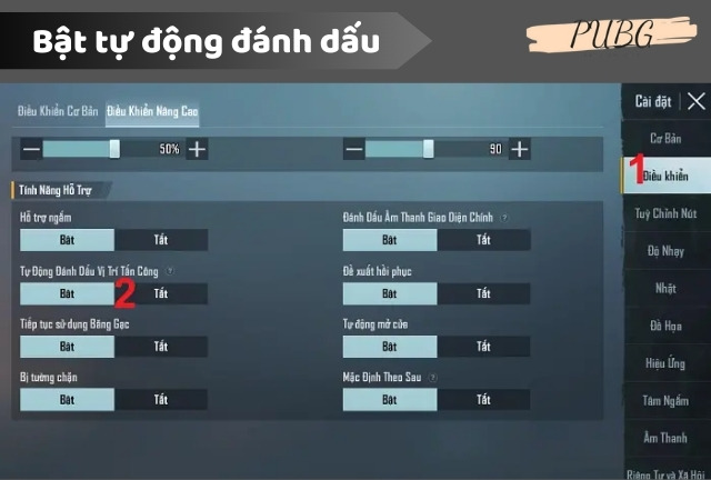 Cách đánh dấu vị trí địch trong Pubg Mobile